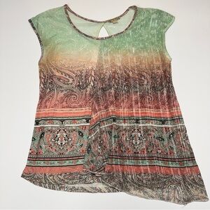 Energie Multicolor Paisley Blouse